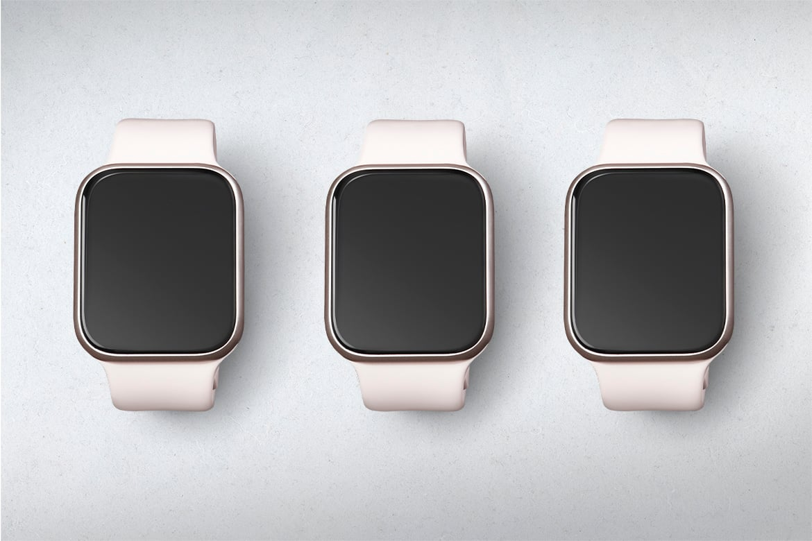 图片[3]-Smartwatch screen mockup digital device set（960570）-技能树